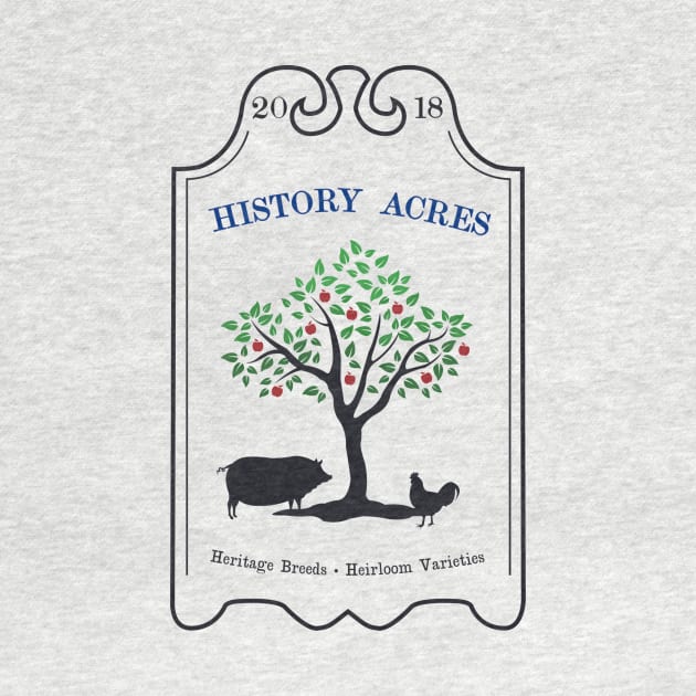 History Acres Logo No White Background by History Acres Farm
